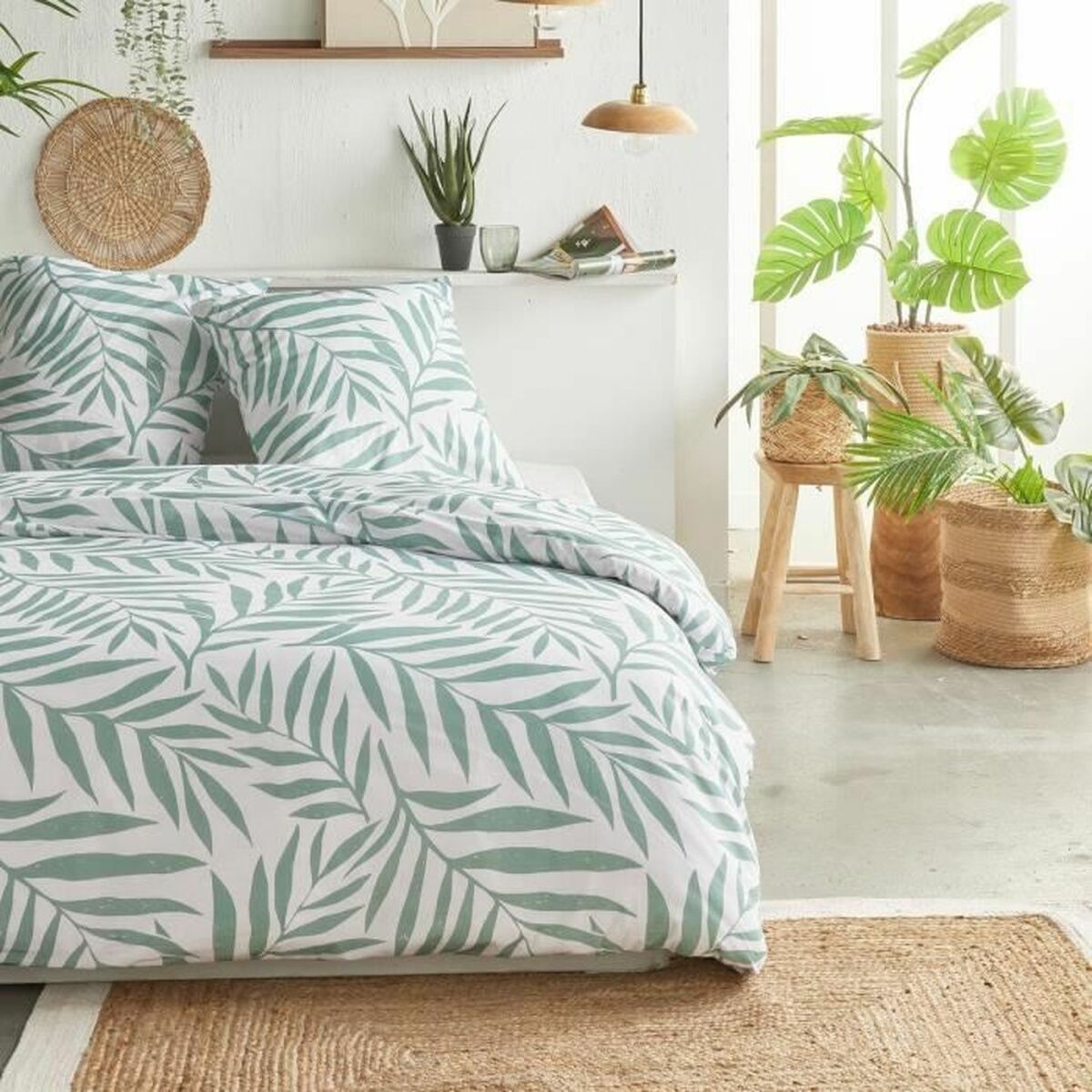 3574641288877 - Duvet cover set White Super king 2 Pieces