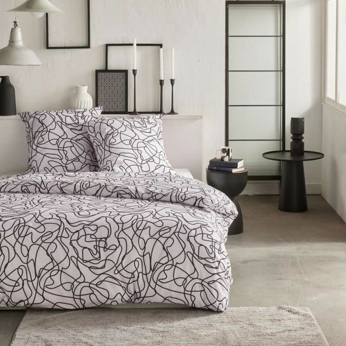 3574641288884 - Duvet cover set White Super king 2 Pieces