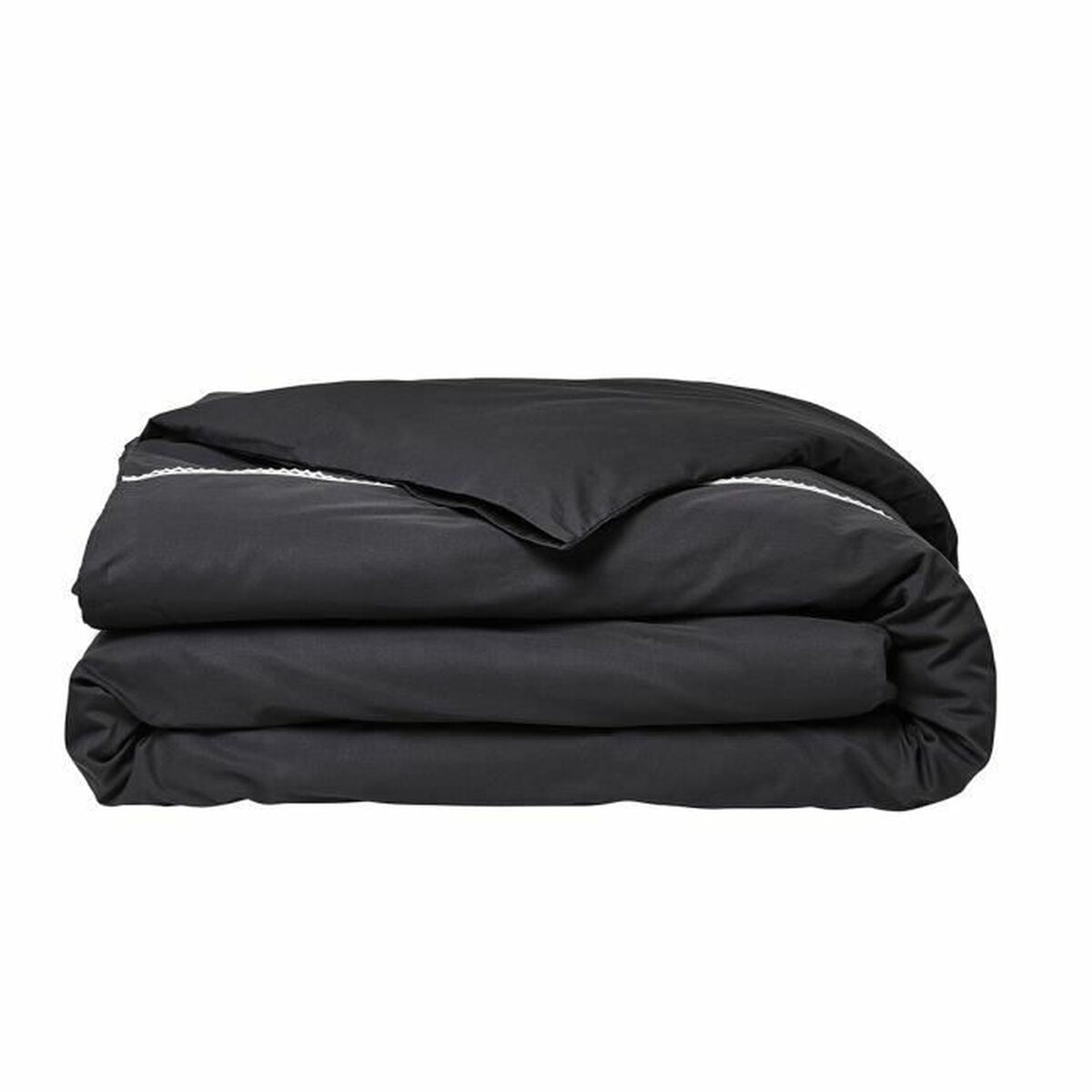 3574643517524 - Duvet cover set Percale Black Grey Anthracite 240 x 260 cm