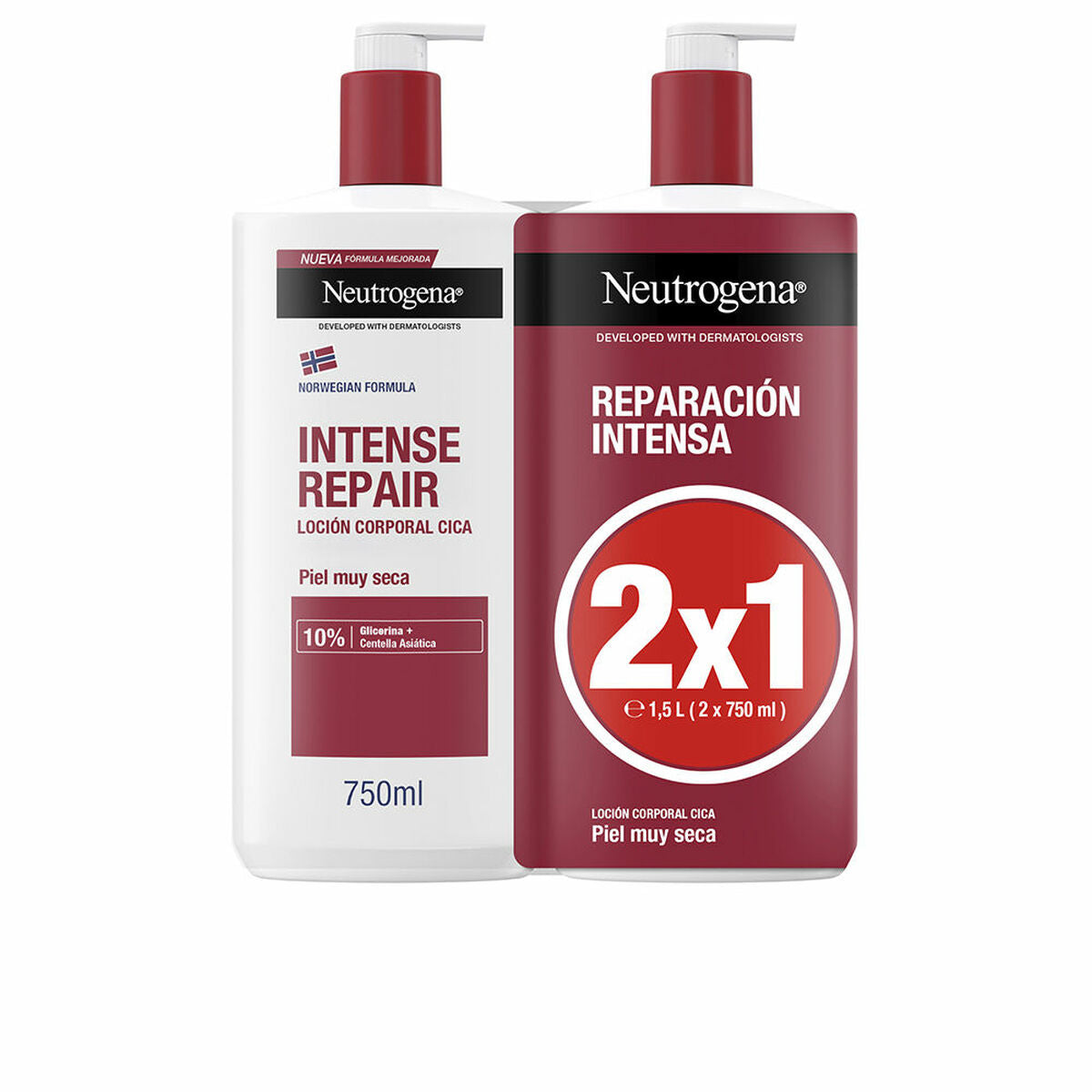 3574661785820 - Körperlotion REPARACIÓN INTENSA 750 ml x 2