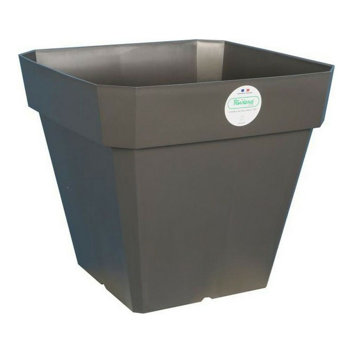 3580794050766 - Blumentopf 65 L Dunkelgrau 49 x 49 x 45 cm Grau karriert 3580794050766 - Blumentopf 65 L Dunkelgrau 49 x 49 x 45 cm Grau karriert