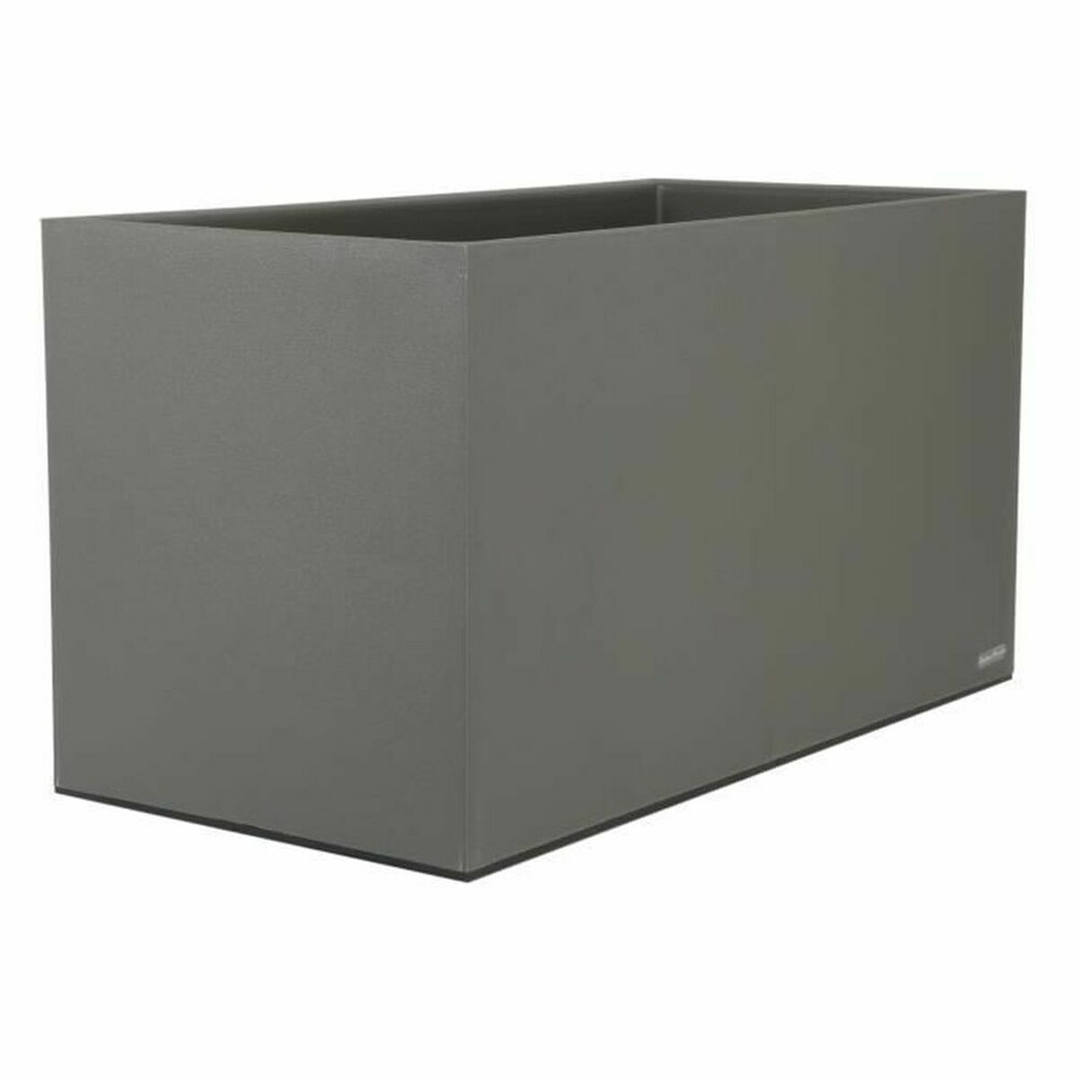 3580798285768 - Blumentopf rechteckig Grau 80 x 40 cm Granit 3580798285768 - Blumentopf rechteckig Grau 80 x 40 cm Granit