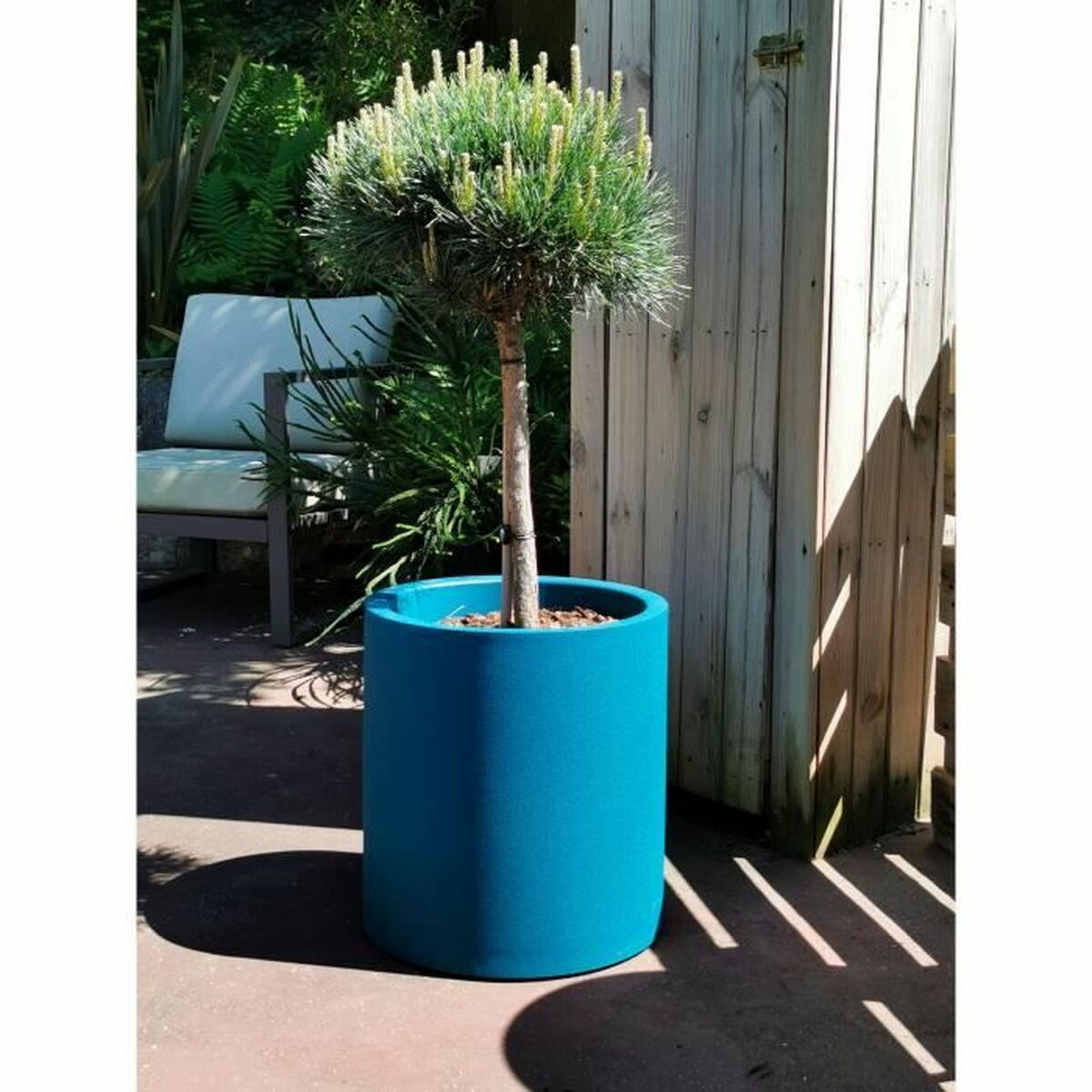 3580798351067 - Blumentopf Blau Ø 50 cm