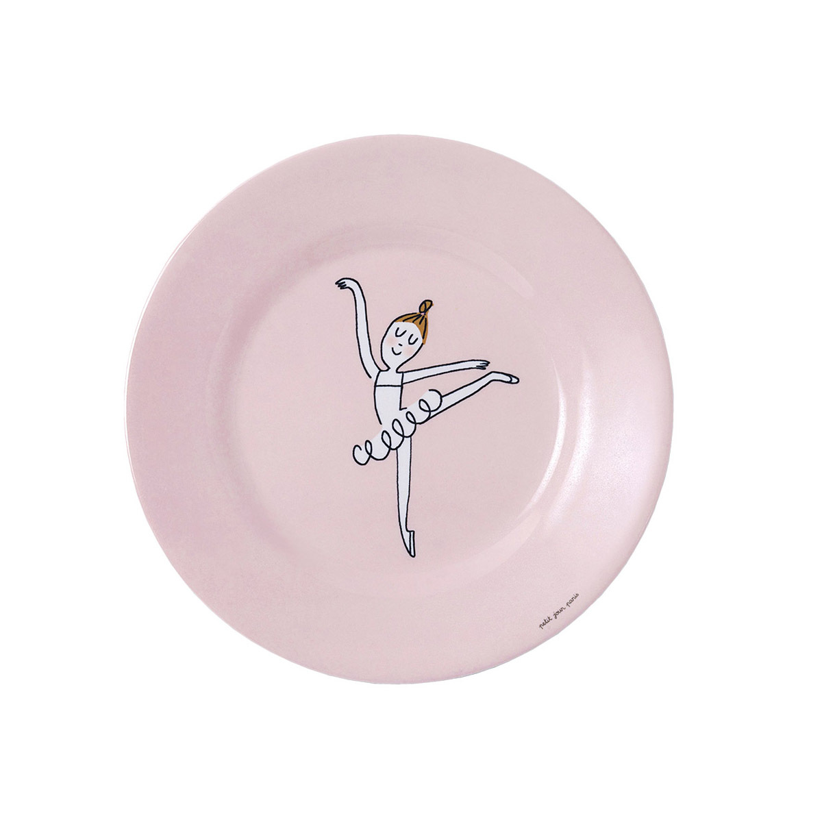 3585190099210 - Dessertteller Mädchen petit jour les ballerines arabesque