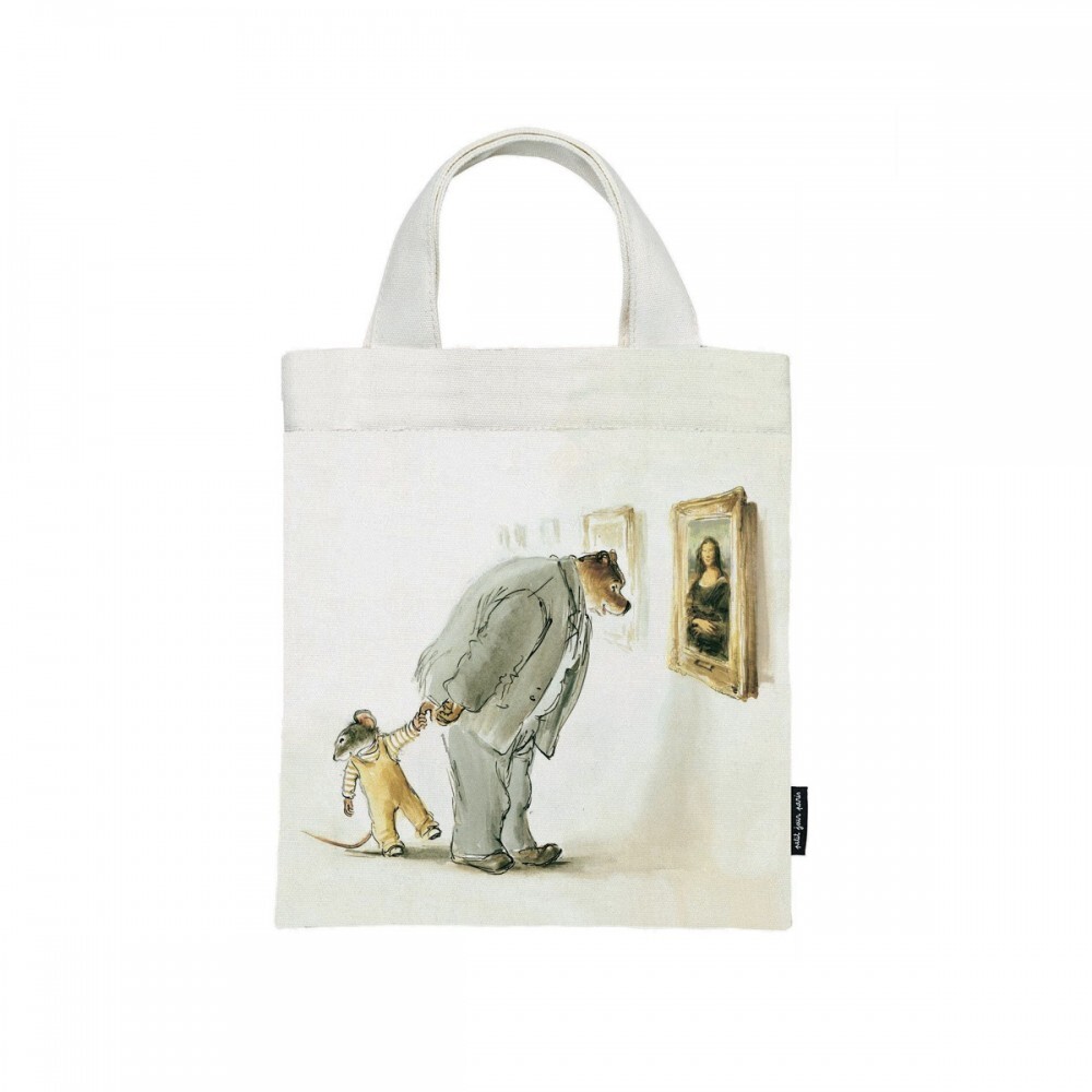 3585190266339 - Mini Tote bag bébé Ernest et Célestine au Musée