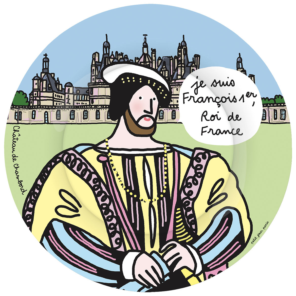 3585190299207 - Dessertteller Kind petit jour chambord -francois 1er