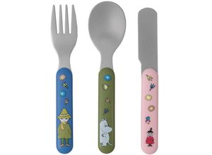 3585190309036 - Besteckset MOOMIN 3-teilig in bunt