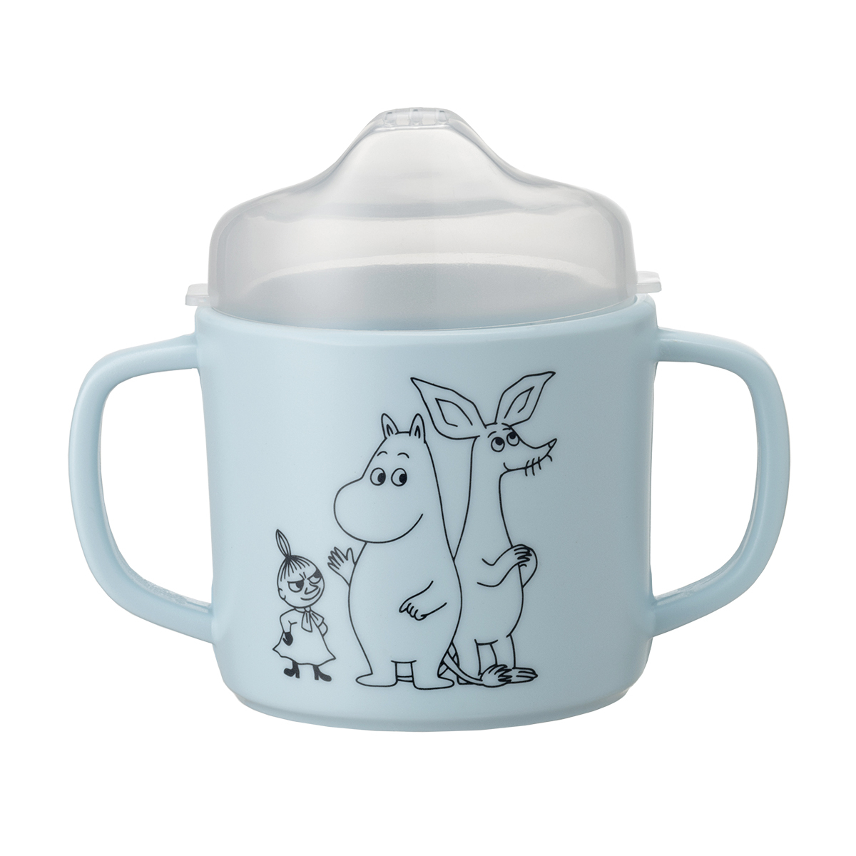3585190349049 - Tasse mit zwei rutschfesten Henkeln und abnehmbarem Schnabel Baby Moomin