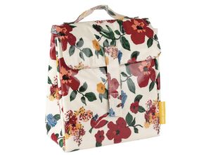 3585190486300 - Kühltasche HIBISKUS (25x23x11) in weiß bunt