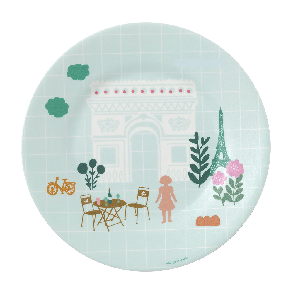 3585190579262 - Dessertteller Kind petit jour arc de triomphe celadon le paris démilie