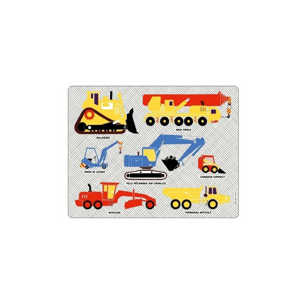 3585190739147 - Tischset Kind Le Chantier