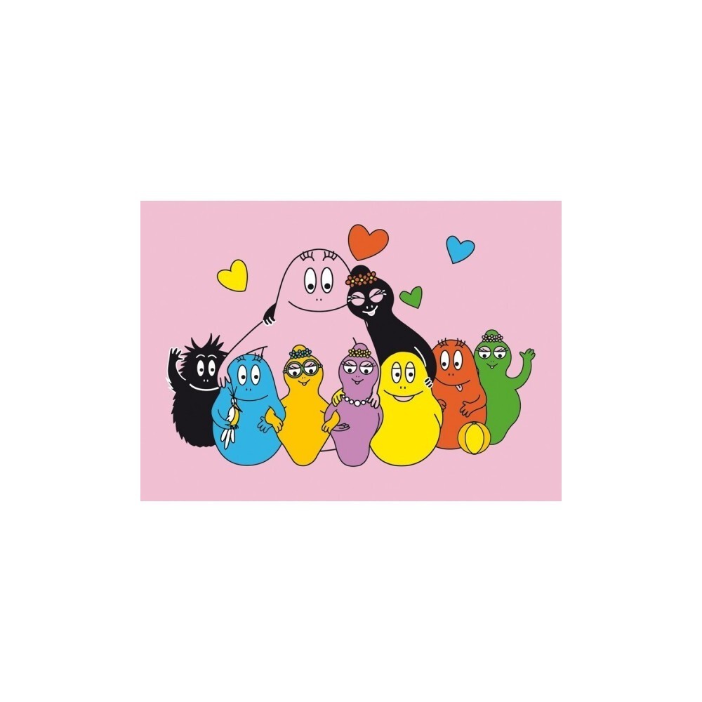 3585190851016 - Doppelkarte Kind Barbapapa Famille