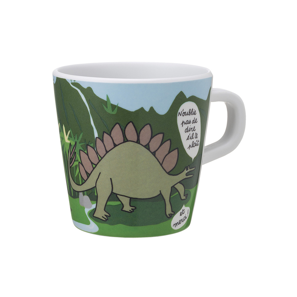 3585190869134 - Kleine Babytasse Les Dinosoures Mâche Bien