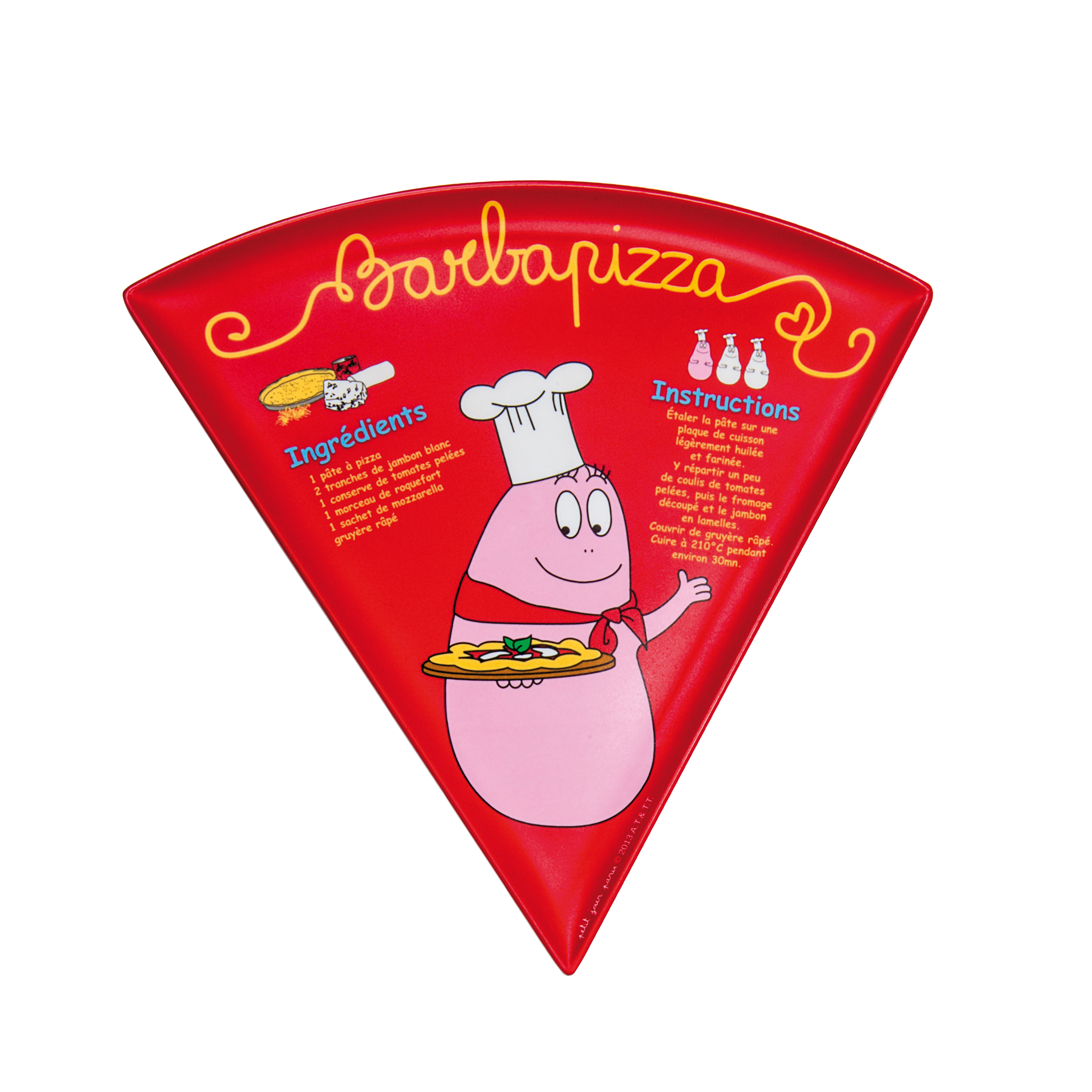 3585190869608 - Teller in Barbapapa-Form Kind petit jour barbapizza 3585190869608 - Teller in Barbapapa-Form Kind petit jour barbapizza