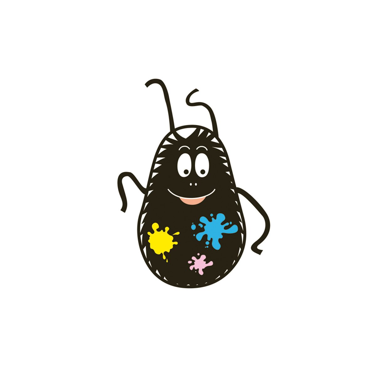 3585190876125 - Wachstuchschürze Kind Barbouille