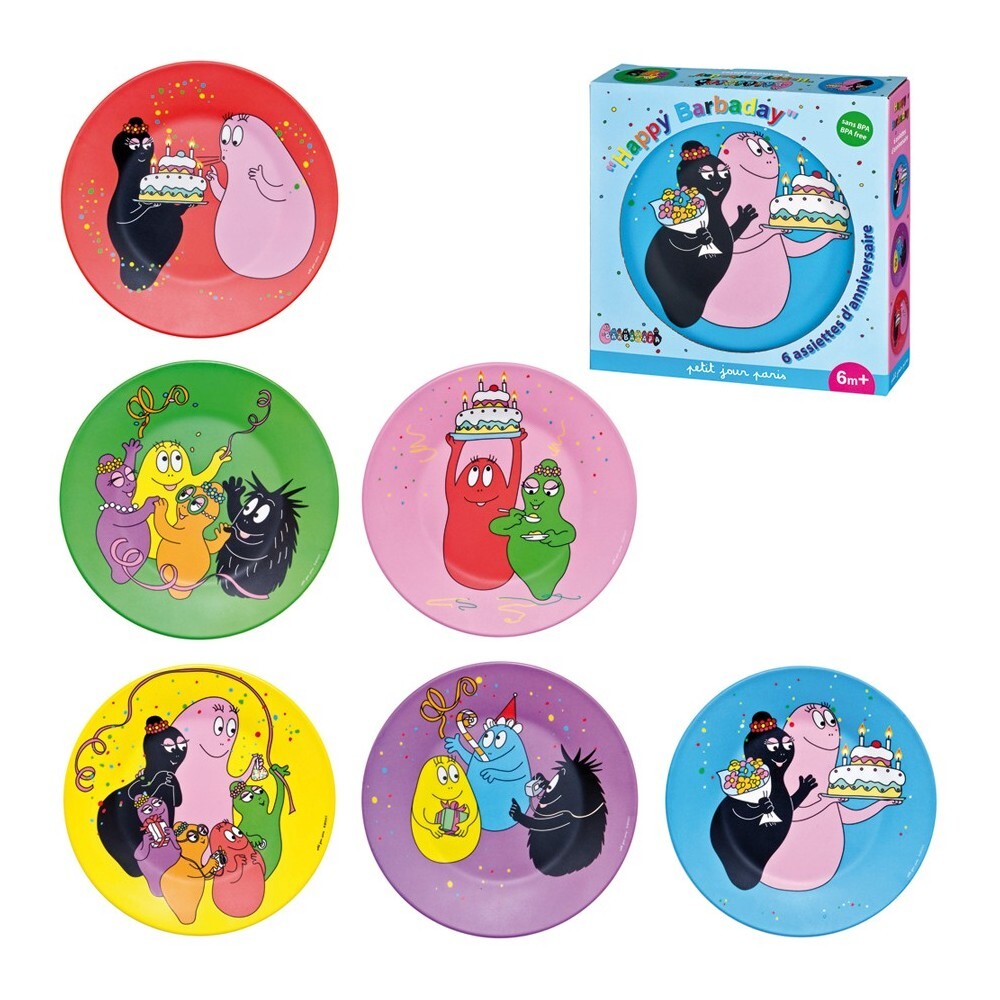 3585190879652 - Babyteller Barbapapa (x6)