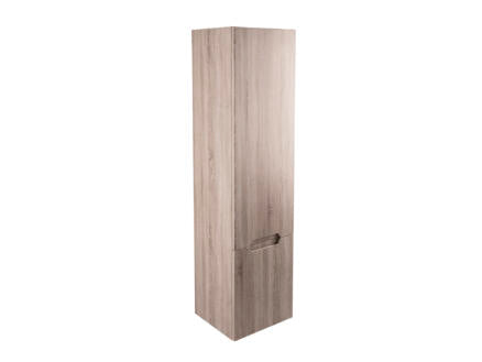 3588560327845 - Vega Säulenschrank - 40cm - 2 Türen links - Eiche dunkel - 156 m hoch