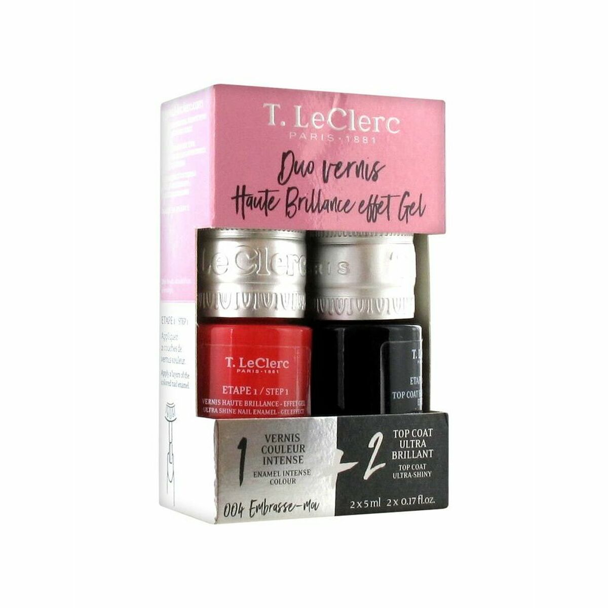 3595890232381 - Nagellack 004 Embrasse Moi LeClerc 3595890232381 - Nagellack 004 Embrasse Moi LeClerc