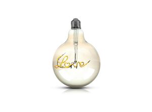 3599070027002 - V-tac - VT-2205 5W led globus lampe filament love E27 G125 warmweiß 2200K smoky bernstein glas - sku 2700 - Rose Gold