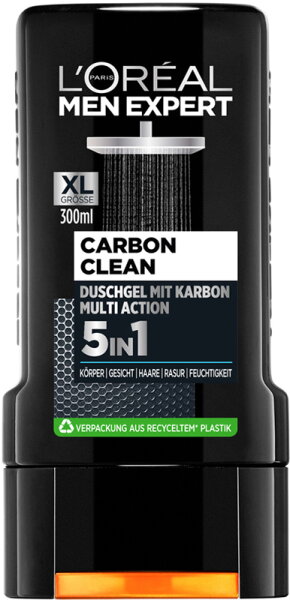 3600523232703 - LOré al Men Expert Carbon Clean Karbonduschgel 5in1 Multiaction Duschgel 300 ml 3600523232703 - LOré al Men Expert Carbon Clean Karbonduschgel 5in1 Multiaction Duschgel 300 ml