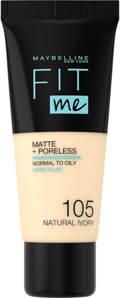 3600531324919 - Fit Me! Matte + Poreless Make-Up Nr 105 Natural Ivory Foundation 30ml