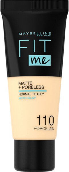 3600531324926 - Fit Me! Matte + Poreless Make-Up Nr 110 Porcelain Foundation 30ml 3600531324926 - Fit Me! Matte + Poreless Make-Up Nr 110 Porcelain Foundation 30ml