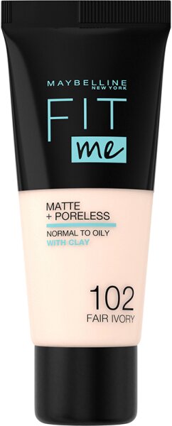 3600531369460 - Fit Me! Matte + Poreless Make-Up Nr 102 Fair Ivory Foundation 30ml