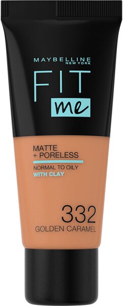 3600531395520 - New York Fit Me! Matte + Poreless Make-Up 332 Golden Caramel Foundation (flü ssig) 30ml