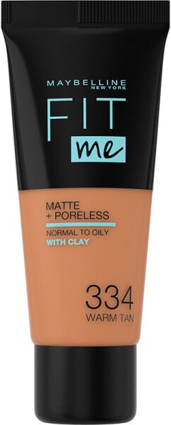 3600531453497 - New York Fit Me! Matte + Poreless Make-Up 334 Warm Tan Foundation (flü ssig) 30ml