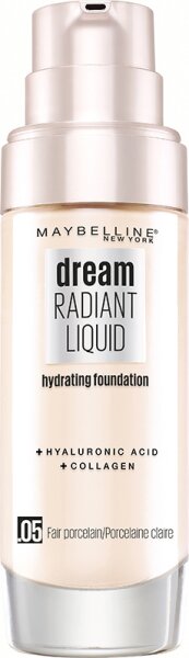 3600531595401 - Dream Radiant Liquid Make-Up Nr 05 Fair Porcelain Foundation 30ml