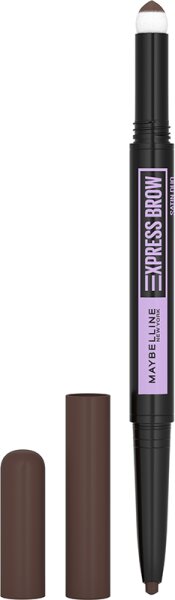 3600531640408 - New York Express Brow Satin Duo Augenbrauenstift und -puder 04 Dark Brown Augenbrauenstift 1Stk