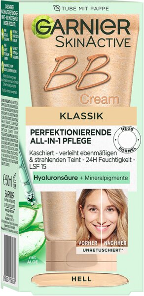 3600541163638 - GARNIER Gesichtspflege Feuchtigkeitspflege BB Cream Perfecting Care All-in-1 Light 50 ml