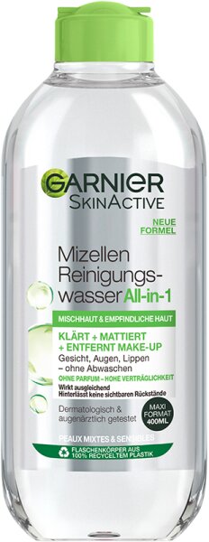 3600541594821 - SkinActive Mizellen Reinigungswasser All-in-1 fü r Mischhaut & empfindliche Haut Gesichtswasser 400ml