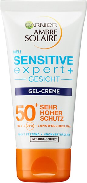 3600542222792 - Ambre Solaire Sensitive expert+ Gesicht Gel-Creme LSF 50+ Sonnengel 50ml