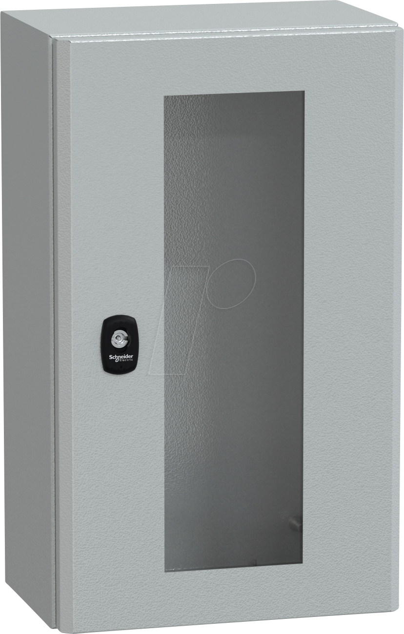 3606480159466 - Spacial S3D tspt Tür ohne Montageplatte H500xB300xT200 IP66 IK08 RAL7035 Inhalt 1 St