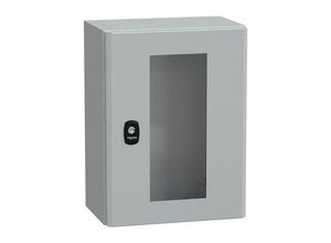 3606480159589 - Spacial S3D tspt Tür ohne Montageplatte H400xB300xT200 IP66 IK08 RAL7035 Inhalt 1 St 3606480159589 - Spacial S3D tspt Tür ohne Montageplatte H400xB300xT200 IP66 IK08 RAL7035 Inhalt 1 St