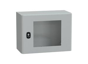 3606480159640 - Spacial S3D tspt Tür ohne Montageplatte H300xB400xT200 IP66 IK08 RAL7035 Inhalt 1 St