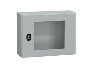 3606480159671 - Spacial S3D tspt Tür ohne Montageplatte H300xB400xT150 IP66 IK08 RAL7035 Inhalt 1 St