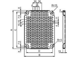 3606480183720 - NSYMR66 Montageplatte (l x b) 600 mm x 600 mm 1 St - Schneider Electric