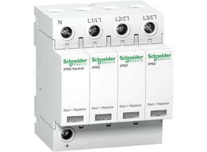 3606480506383 - Berspannungsabl iPRD40 Typ 2 Steckbare Schutzmodule 3P+N Imax 40kA A9L40600 - Schneider Electric