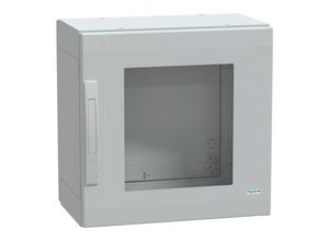 3606480774928 - Polyestergehäuse bodenst PLA komplett abgedichtet 500x500x320mm IP65 transp Tür Inhalt 1 St