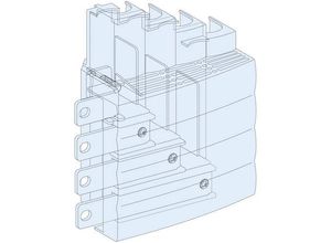 3606481867308 - PrismaSeT-P Einspeiseblock ComPacT NSX100-250 ComPacT INS250 4poligoben Inhalt 1 St