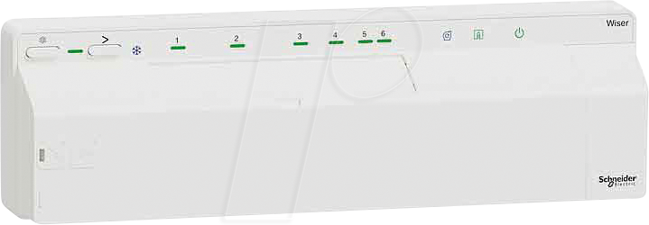 3606482072596 - Smart Home Wiser Verteilerleiste Fußbodenheizung CCTFR6620 24 v - Schneider Electric