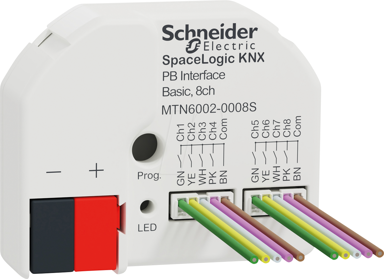 3606487137436 - SE MTN6002-0008S - SpaceLogic KNX Secure Tasterschnittstelle 8-fach Basic 3606487137436 - SE MTN6002-0008S - SpaceLogic KNX Secure Tasterschnittstelle 8-fach Basic
