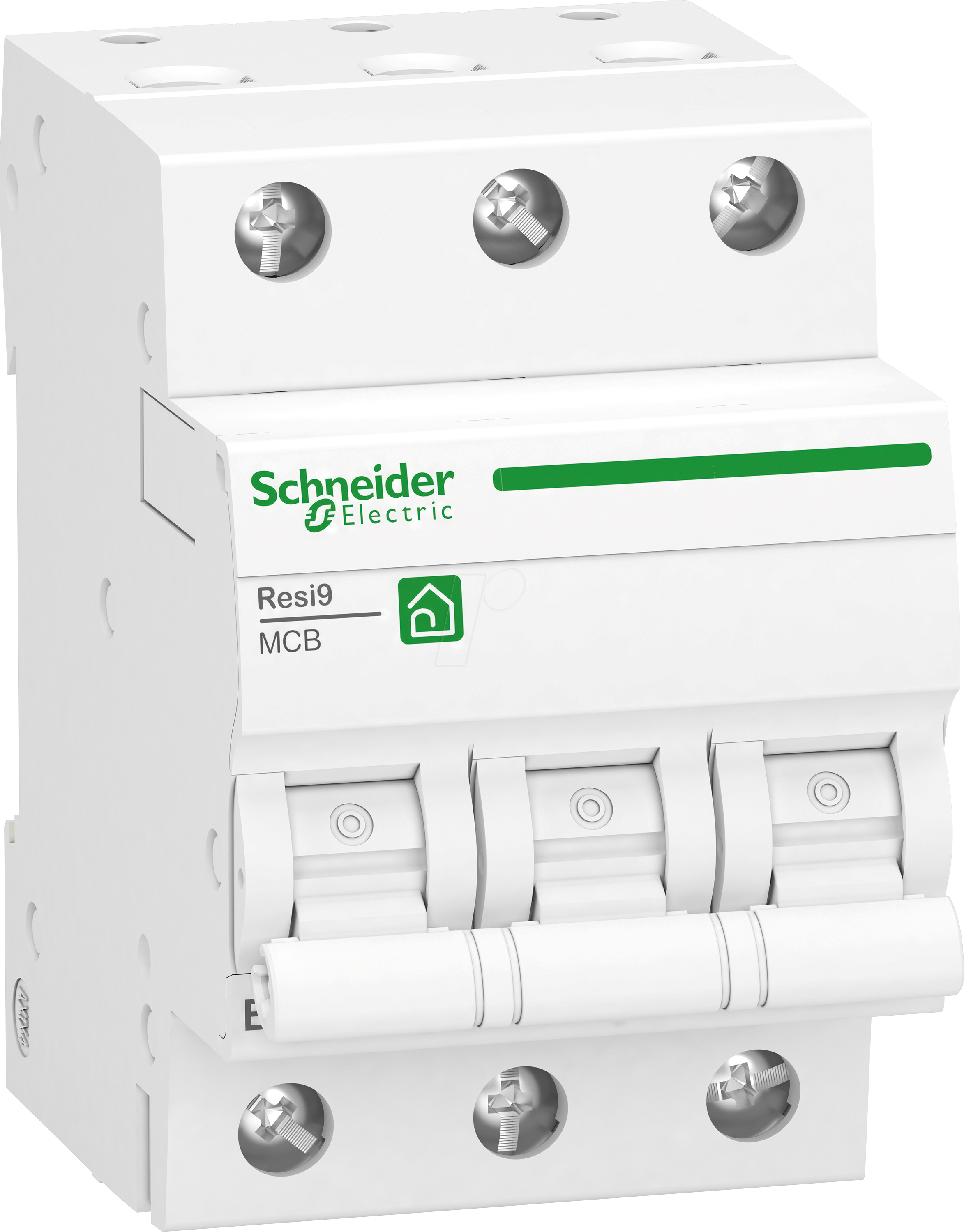 3606489590154 - Leitungsschutzschalter Resi9 3P 10A b Charakteristik 6kA R9F23310 - Schneider Electric