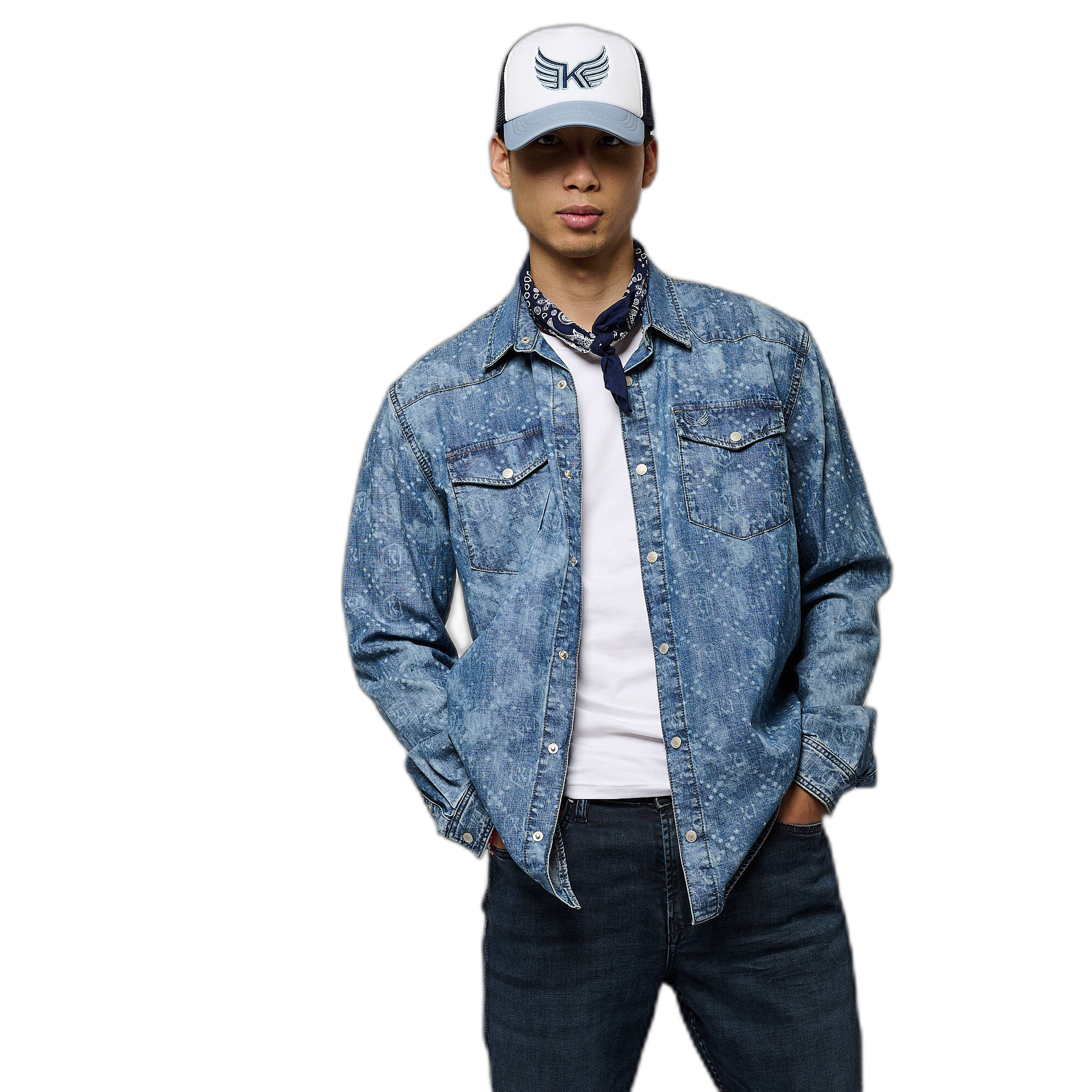 3606747246427 - Jeanshemd Regen