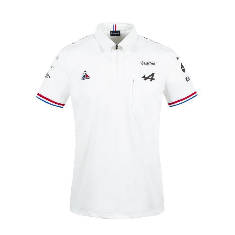 3606804454086 - Kurzärmeliges Poloshirt Alpine F1 2021 22