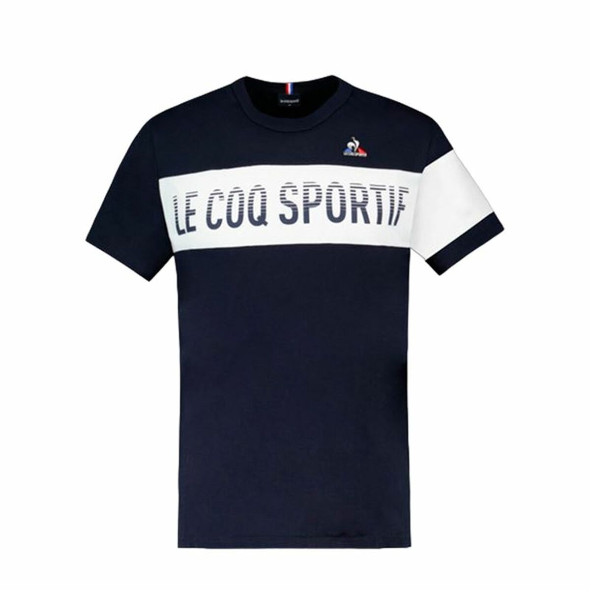 3606804853865 - Unisex Kurzarm-T-Shirt Le coq sportif BAT SS N°2 Marineblau 3606804853865 - Unisex Kurzarm-T-Shirt Le coq sportif BAT SS N°2 Marineblau