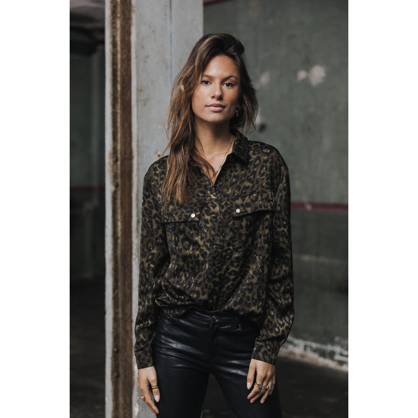 3607571527256 - Damenbluse Corina Leopardo 3607571527256 - Damenbluse Corina Leopardo