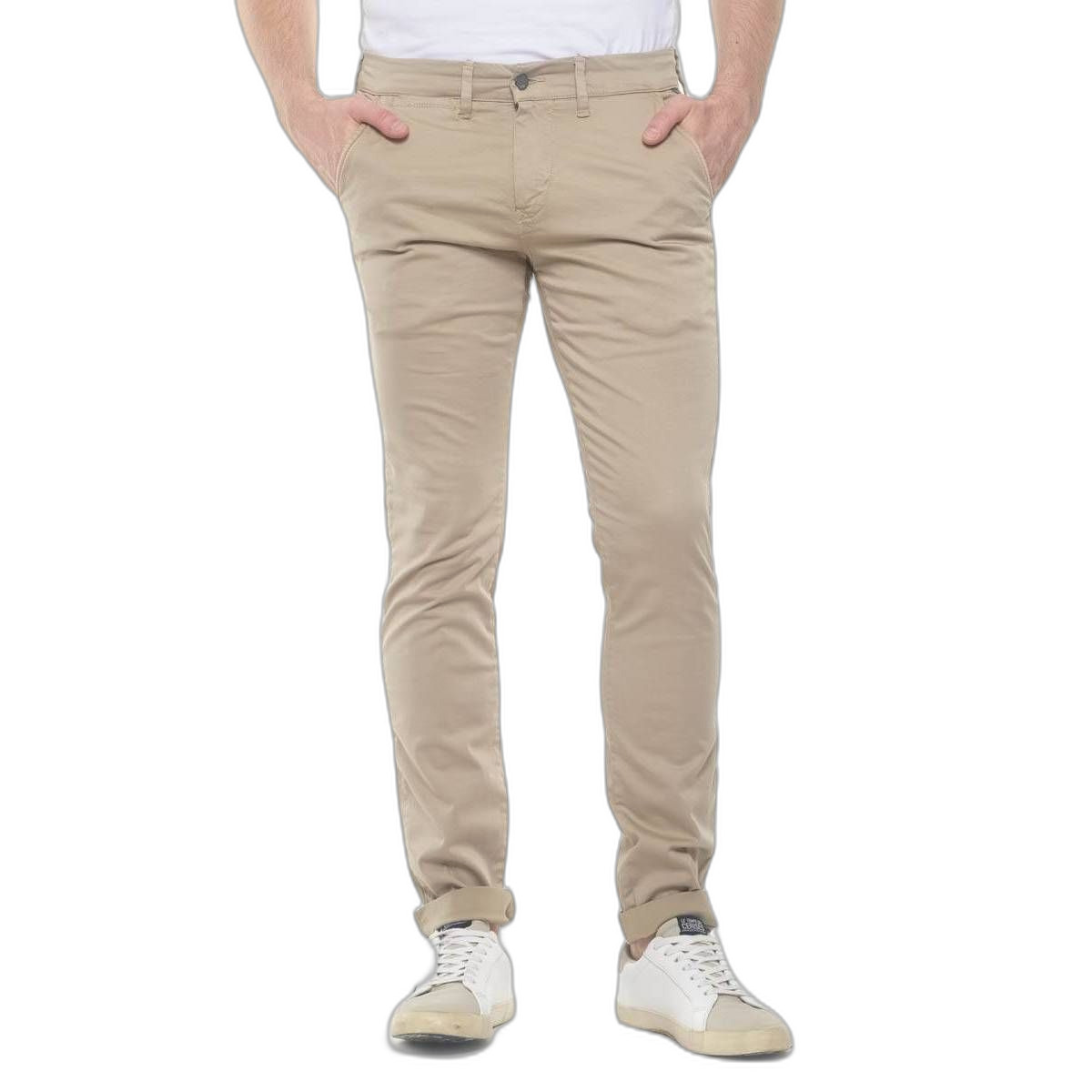 3607813705107 - Schmal geschnittene Chinohose Jas